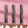 Candles Fountains for the Golden Pattern Cake, 10 cm, 30 seconds, 3 pcs