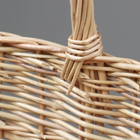 Mushroom basket, No. 2, 34 × 28 × 37 cm, 10 l, manual weaving, vine-2