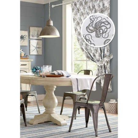 Curtain on the braid Octopus - K, size 136x75 cm