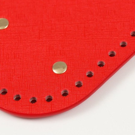 The basis for knitted products to the leatherette "elongated" mix 10x22 cm-3