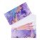 Money envelope "Universal" purple, blue, 8.5 x 17 cm