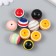 Busina for creativity plastic "Striped ball" 2x2x2 cm