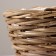 A set of 3pcs wicker pots, d35xh21cm, gray, rattan