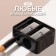 Cosmetic sharpener, double, black color