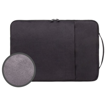 Brauberg Option laptop, 35.5 x 24 x 2.5 cm, with a pen and pocket, black-8