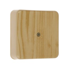 Ringing box for the cable channel Ural Pak, 75x75x20, IP40, Light Wood, KR-513110075