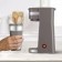 Coffee machine KitFort KT-7316, drop, 750 W, 0.42 l, gray