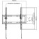Crasstein for TV Ultramounts UM832TW White 32 -55 Max.35kg wall tilt