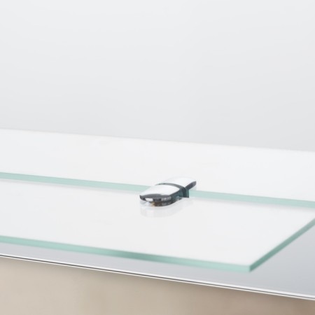 Arc mirror, wall, with a shelf, 39 × 59 cm-3