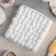 Form for mousse desserts and baking of the “bubbles”, silicone, 18.5 × 4.5 cm, white color