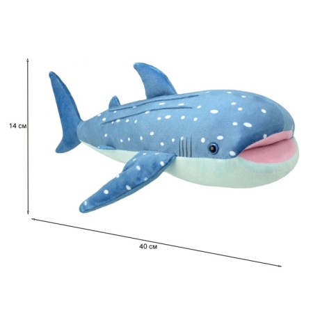 Soft toy "Whale shark", 40 cm-2