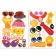 Book with stickers "Decorate the pet", 12 pp., 55 stickers