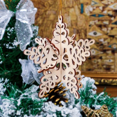 Harvesting for creativity "Snowflake No. 1"-4