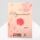 Brooch "Ballerina" Femininity, pink color in silver