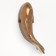 Wall decor, "fish" 16 x 5 cm, gold, left