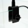 Terrarium lamp, adjustable, with a switch