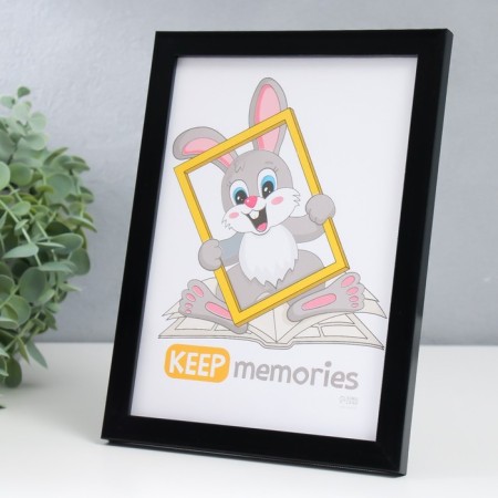 Photo frame Plastic "Format" 15x21 cm, black-2