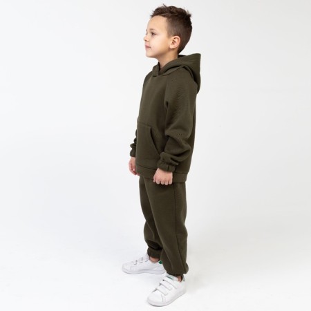 Children's costume with the basis (sweatshirt, trousers) KAFTAN "Basic Line" R.28 (86-92), khaki-5