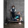 Knitted vest for the boy Amarobaby Pure Love School, height 128 cm, color blue