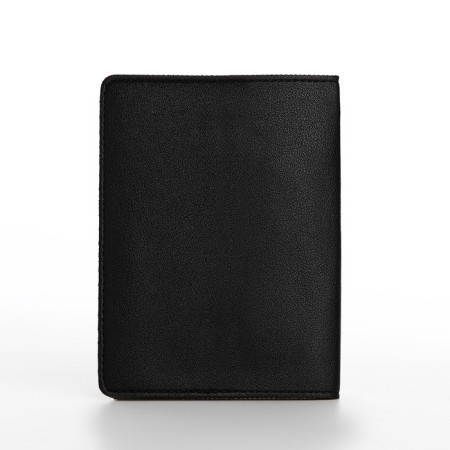 Passport cover, luggage tag, black color-2