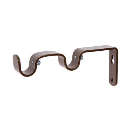 Broke for cornice D20 two -row 8/15 cm, color brown., Metallic