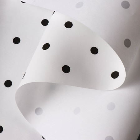 Paper packaging craft "Black peas", 0.6 x 10 m, 70 g/m2-2
