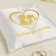 Pill for the rings "Council and love", white-gold