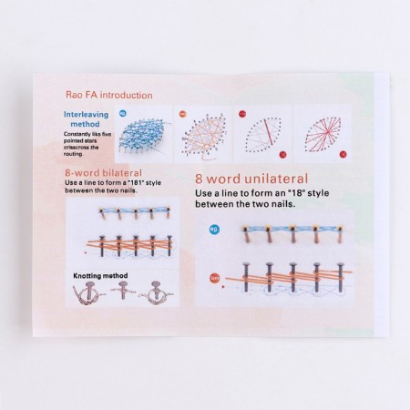 Set for creativity "String art. Month "on the stand-4