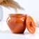 Set "Vyatka ceramics No. 3" 6x0.5 + grasp + shelf, terracotta