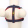 Shleka "Jeans", red lining, width 1.5 cm, Osh 35-50 cm, OG 35-50 cm