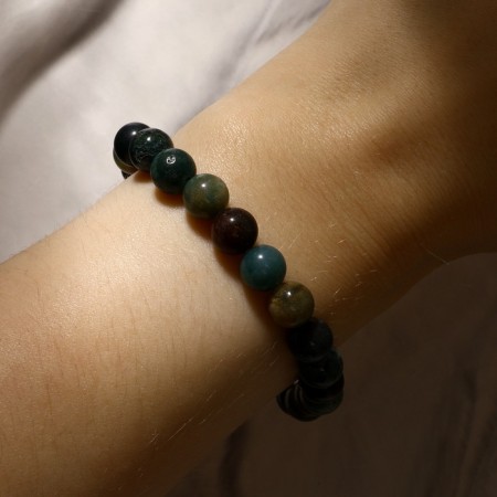 Bracelet Shar No. 8 “Green jasper”, 5.5 cm-3