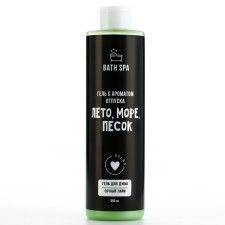 Soul gel “Summer, Sea, Sand”, 500 ml, Lime aroma, Beauty Fox