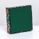 New Year. Box for 4 sweets, 12.6 x 12.6 x 3.5 "gingerbread", confectionery packaging
