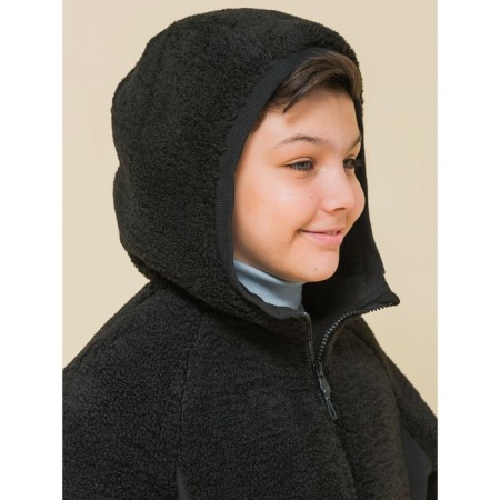 Jacket for boys, height 128 cm, black color-8