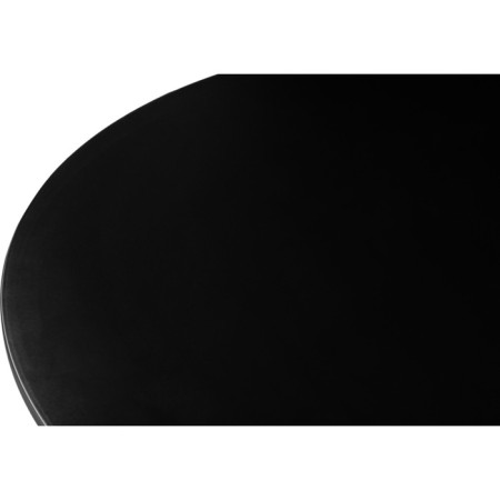 Wooden Tulip table, black 90x90x73.5 cm-1