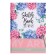 A5 sketchbook, 80 sheets "Blooming hydrangea", solid cover, matte lamination, pink unit 80 g/m²