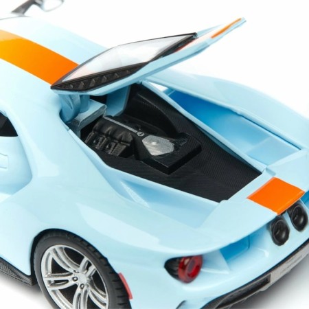 BBURAGO FORD GT 2019, DIE-CAST, 1:32, Orange-blue color-10