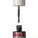 Enamel kudo car repair acrylic with a brush "1k Black Matte", 15 ml