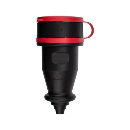 A portable moisture -proof outlet with a lid, 3p+re, 32 a, IP44 REXANT rubber-2