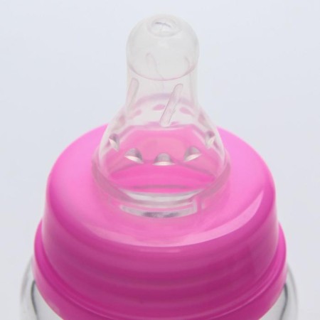 A bottle for feeding, classic throat, 40 ml., 0 months, glass, color mix-4