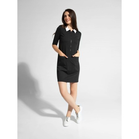 Female dress, size XL, color Black Melange-2