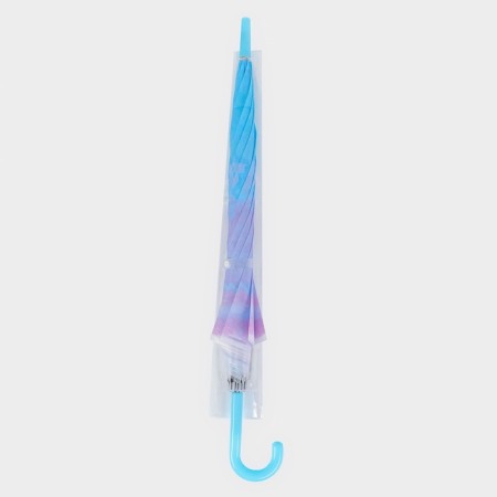 Umbrella - a semi -automatic “tenderness” cane, 8 spokes, r = 47 cm, color mix-12