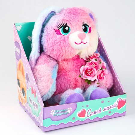 Soft toy "Bunny Mia"-7