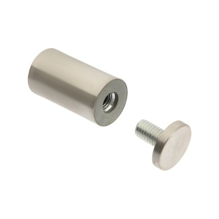 Remote holder for plates, 25x50 mm, color matte nickel, set 4 pcs.-5