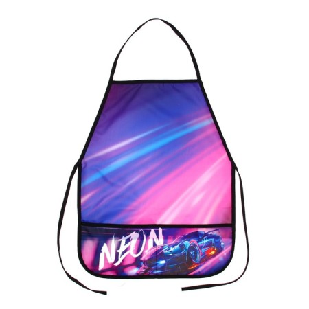 Apron for labor 490 x 390 mm, (height 116-146), FD-3 neon car turquoise