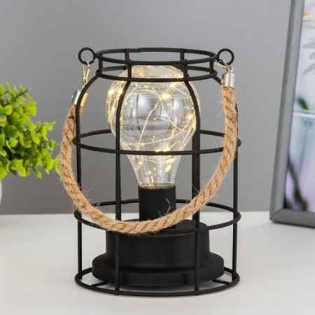 Night Masero from 3haa Black Black 12.5x12.5x18 cm Risalux-1