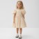 Dress Children's Minaku: Partydress, Milk color, height 122 cm