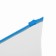 The convert folder on the A4 ZIP-Molniya, 150 μm, calligrata, transparent, blue lightning