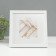 Photo frame Plastic Gallery 20x20 cm, 641861 White (plastic screen)