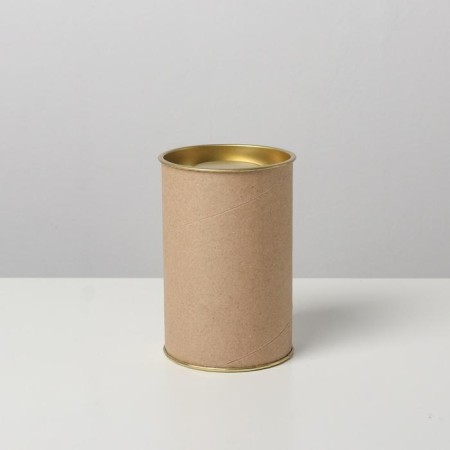 TUBUS 63x100 mm (80 mm inside height), dense cardboard, metal cover